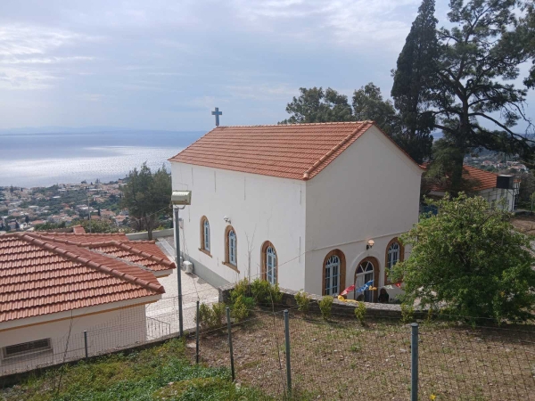 Ετιμήθη η εορτή του Αγ. Μακαρίου δίπλα στον τάφο και το ασκητήριό του