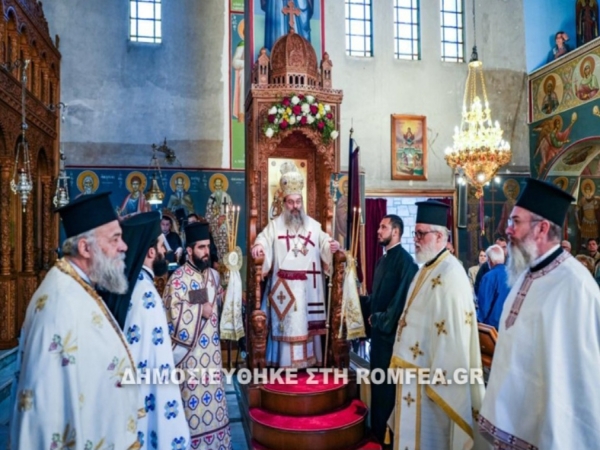 Ο Χίου Μάρκος στον Ι.Ν. Αγίου Ανδρέου Άνω Πατησίων