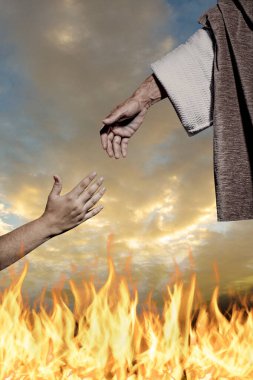 depositphotos 646063534 stock photo hand jesus christ giving helping