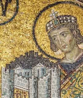 Constantine I Hagia Sophia
